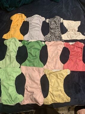 HUGE LOT of Cloth Diapers BumGenius